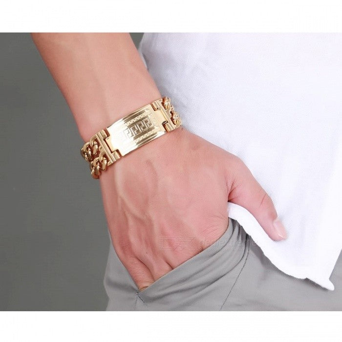 MEN GOLD BRACELET